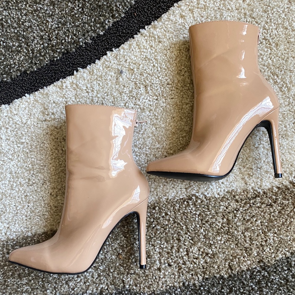 NEW nude booties